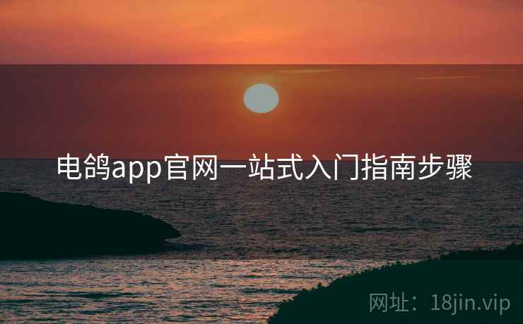 电鸽app官网一站式入门指南步骤