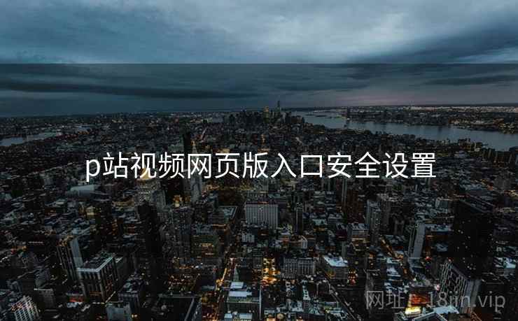 p站视频网页版入口安全设置