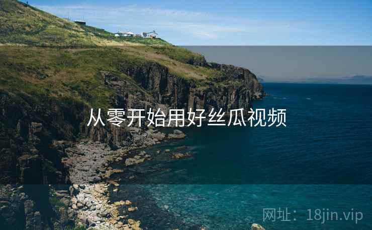 从零开始用好丝瓜视频