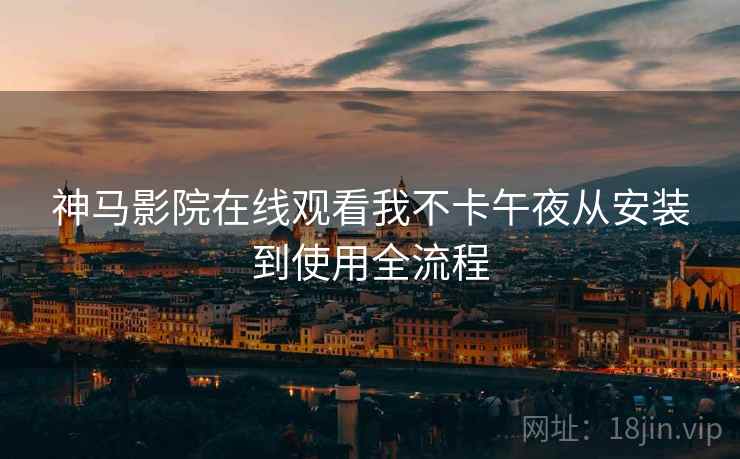 神马影院在线观看我不卡午夜从安装到使用全流程