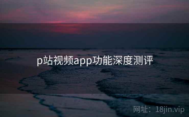 p站视频app功能深度测评