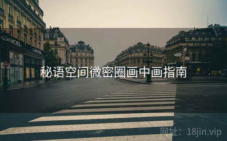 秘语空间微密圈画中画指南
