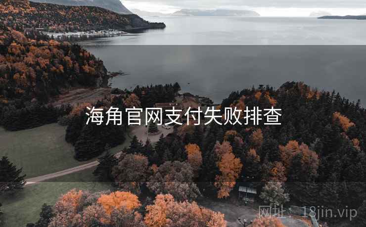 海角官网支付失败排查